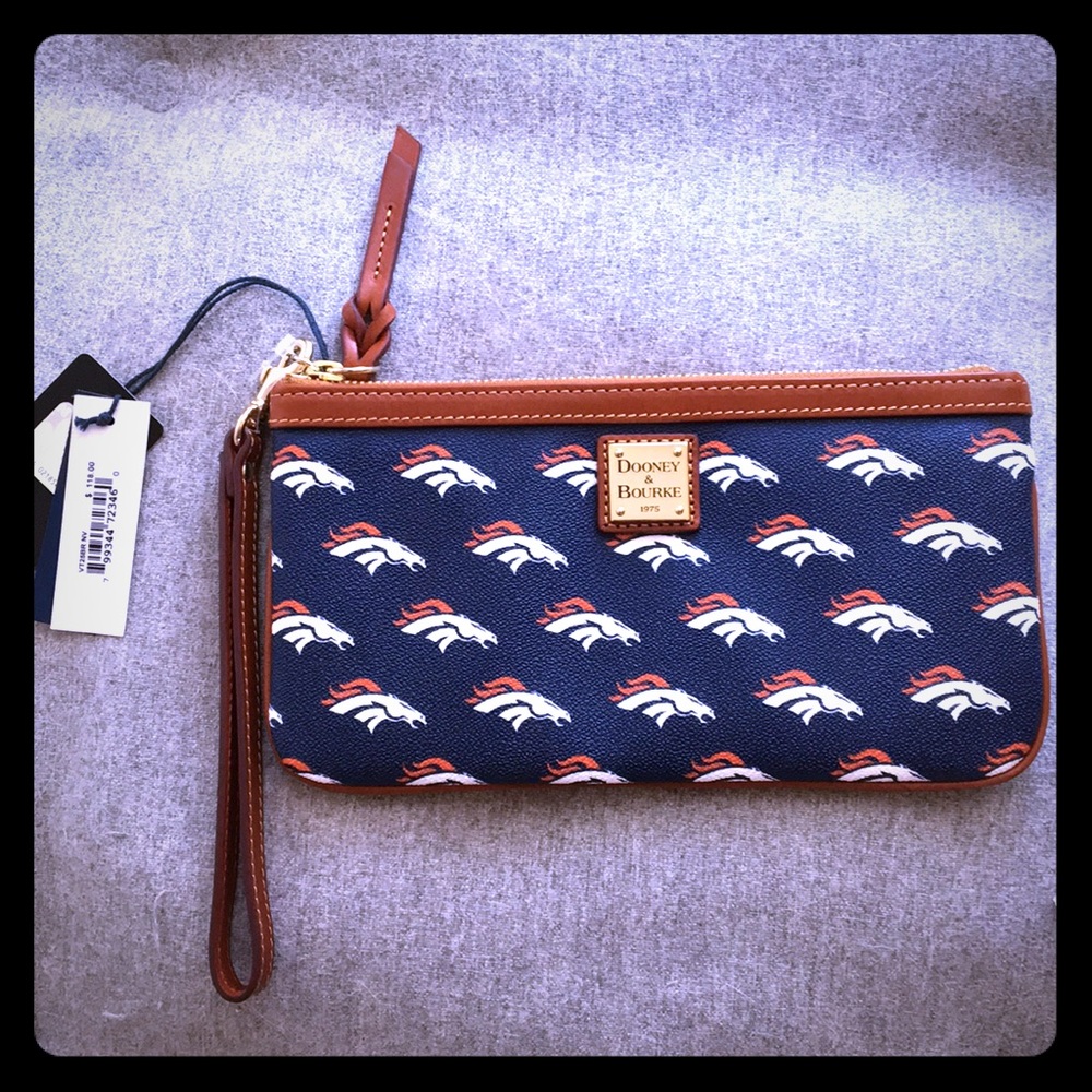 Dooney & Bourke Denver Broncos wristlet